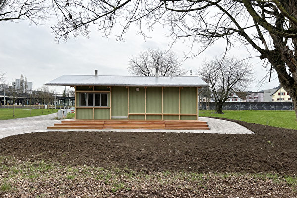 Kiosk auf der Allmend Glanzenberg