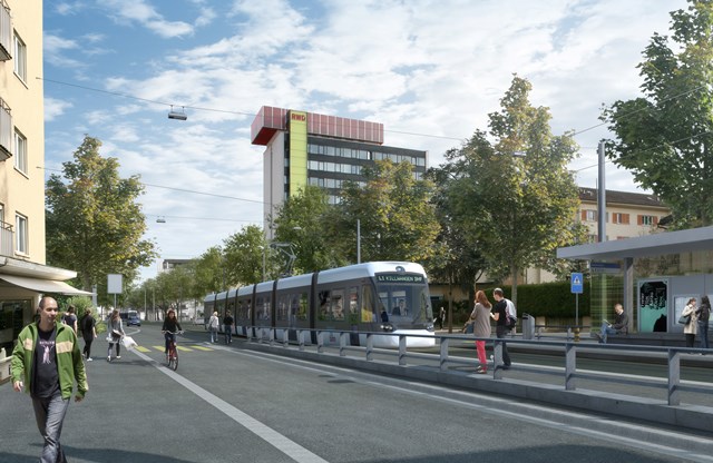 Visualisierung Badenerstrasse