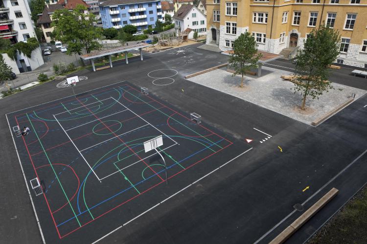 Pausenplatz Zentralschulhaus
