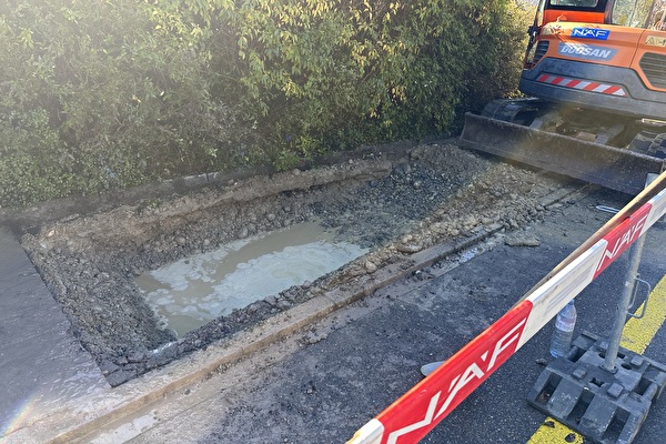 Wasserleitungsbruch