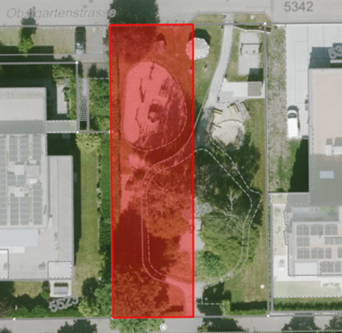 Umbau Spielplatz Obstgarten