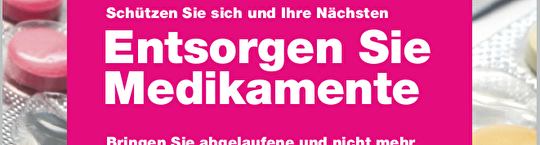 Entsorgen Sie Medikamente