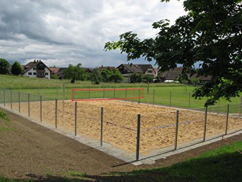 Beachvolleyballfeld