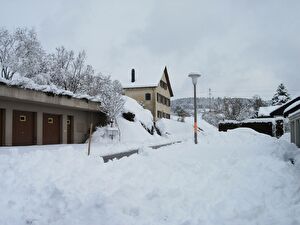 Riesige Mengen von Schnee.