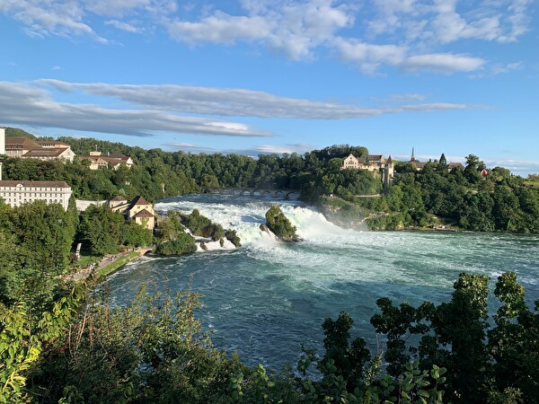 Der Rheinfall, der grösste Wasserfall Europas