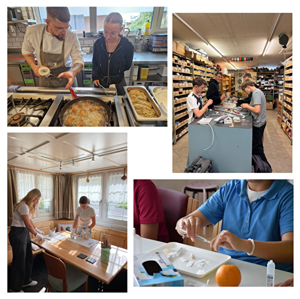 Kinder am Berufskundetag