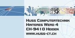 Visitenkarte Huss Computertechnik