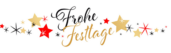 Frohe Festtage