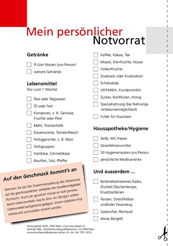 Checkliste