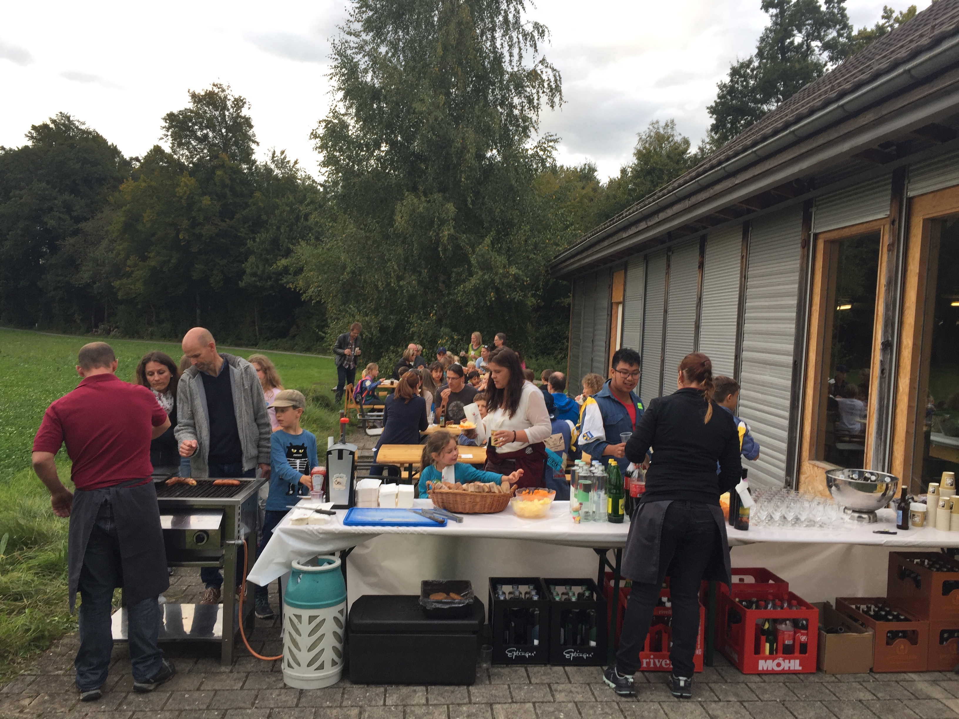 Mit einem Grillfest wurde am 28. September 2019 das sanierte und ausgebaute Cevi-Haus eingeweiht.