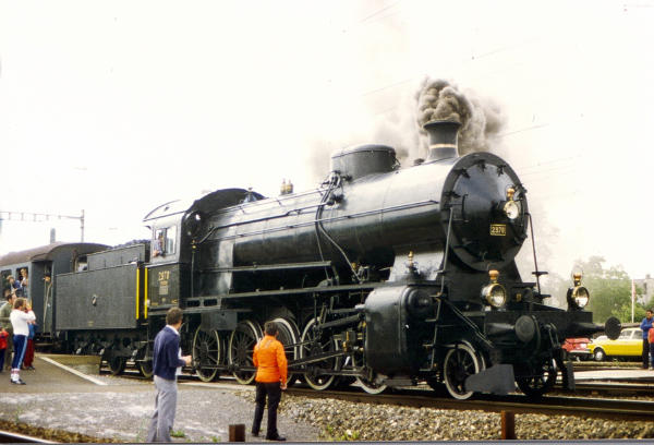11. Mai 1985
Dampflokzug anl. Einweihung Doppelspur/Halbstundentakt