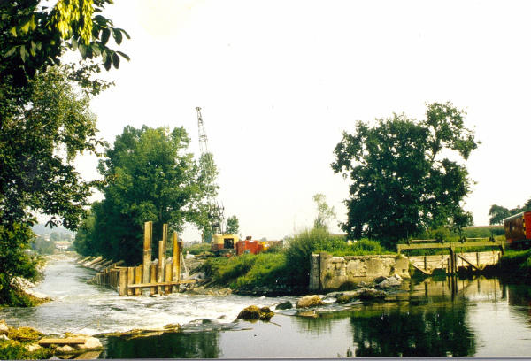 Die Wuhr in Nöschikon wird aufgehoben.