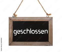 geschlossen