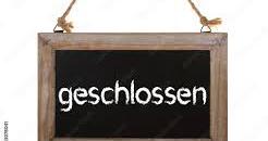 geschlossen