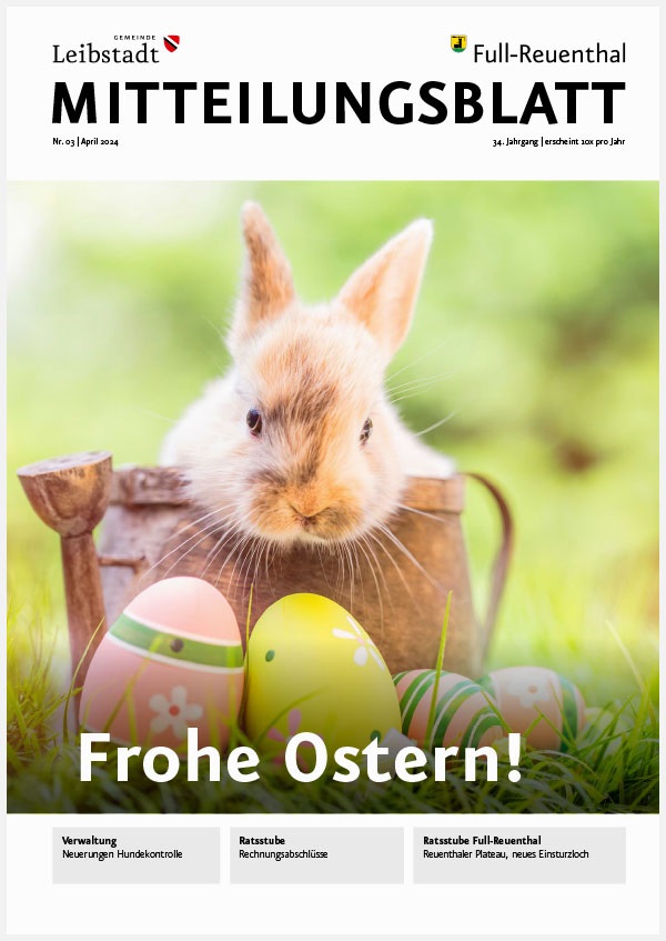 Mitteilungsblatt April 2024