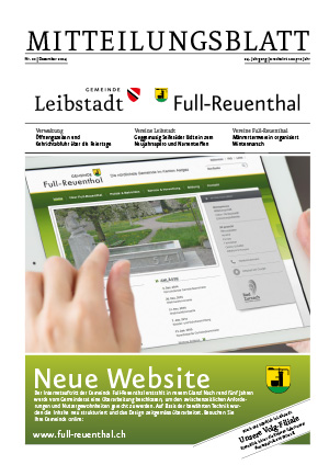 Mitteilungsblatt Dezember 2014