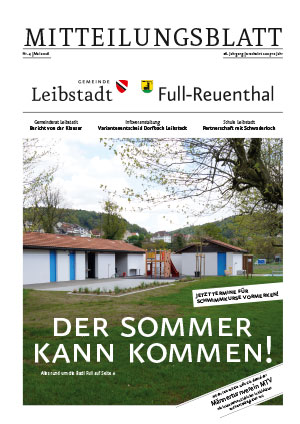 Mitteilungsblatt Mai 2016