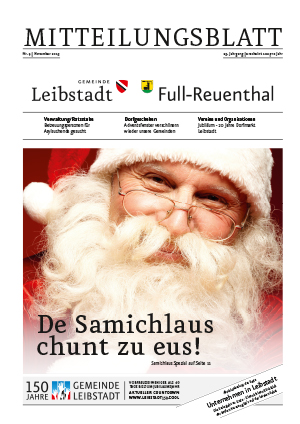 Mitteilungsblatt November 2015