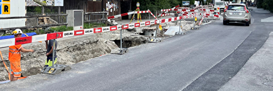 Sanierung Werkleitung Hauptstrasse