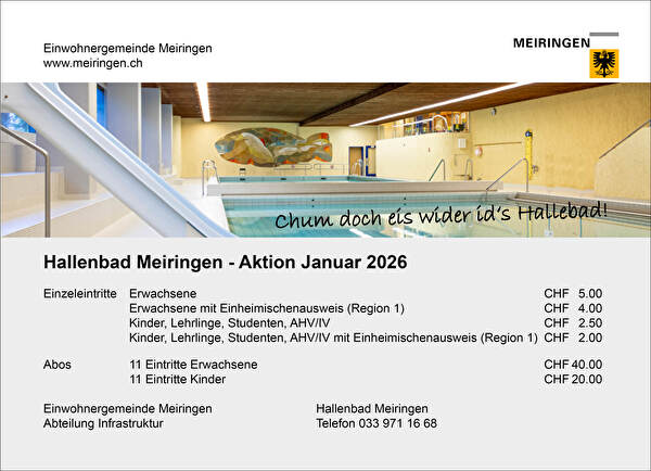 Anzeige Aktion Januar 2026