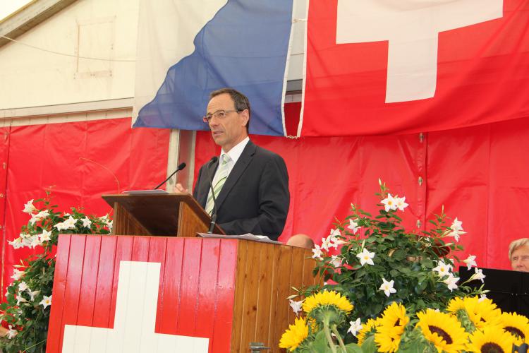 Festredner Prof. Dr. Lino Guzzella, Präsident der ETH Zürich 