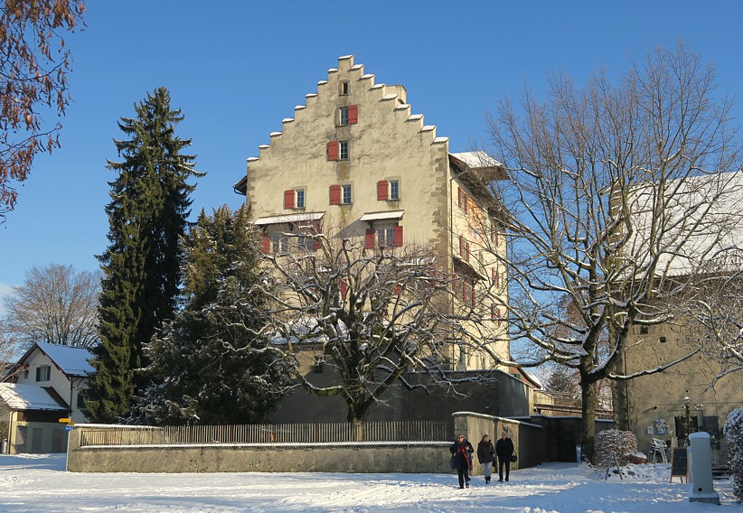Schloss Greifensee von der Südseite.