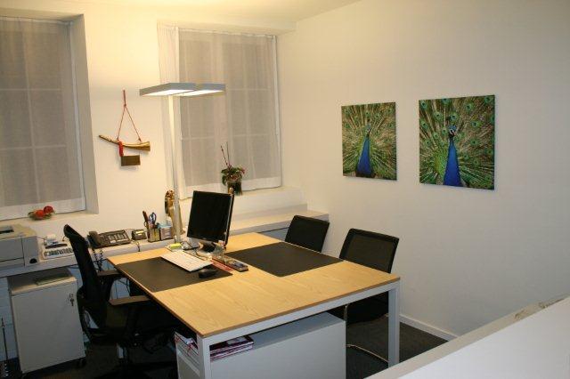 Stellvertretend für alle neuen Büros - das Sicherheitsamt im Erdgeschoss.