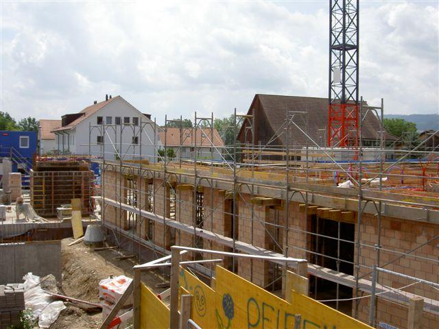 Haus "B" vom Werkhaus/Pfiffikus aus gesehen.