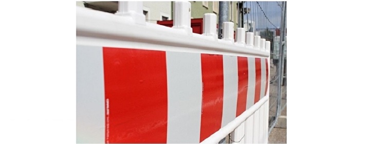 Bild Absperrung Baustelle