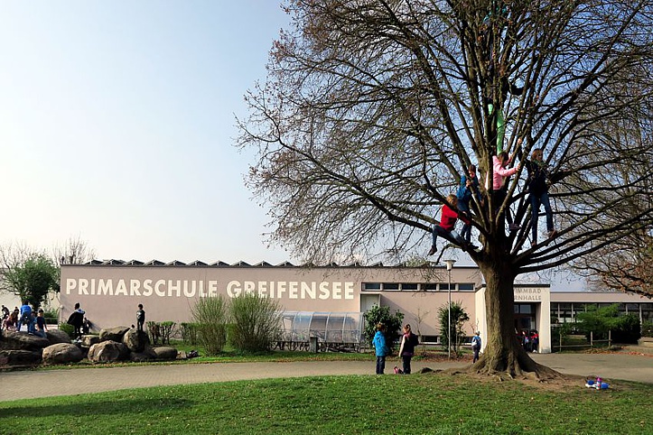 In der Breiti befinden sich die Schul- und Sportanlagen der Primarschule Greifensee sowie die Gemeindebibliothek.