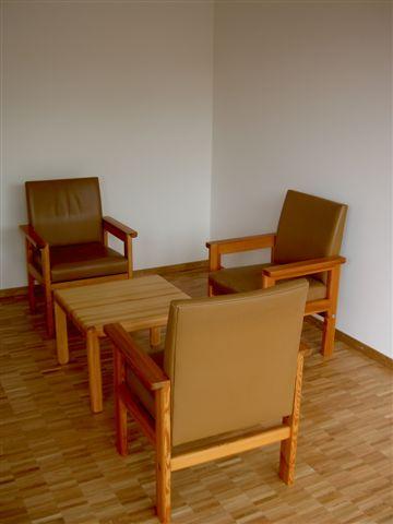 Im Wohnbereich (Musterwohnung).