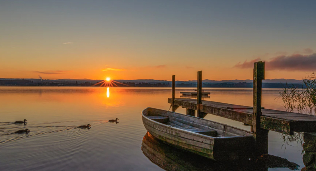 Bootssteg am Greifensee