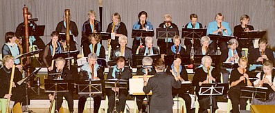Das Ensemble beim Spielen
