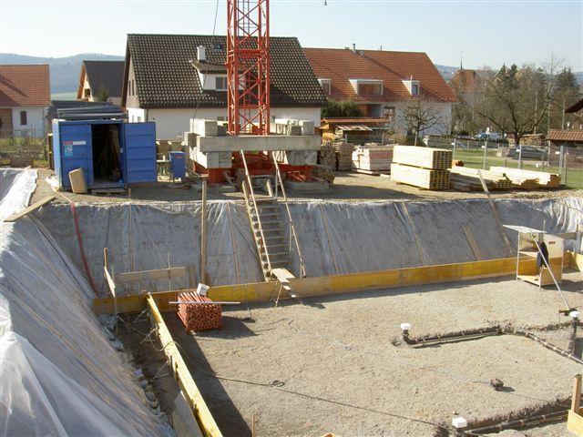 Bis jetzt ist kein Fels zum Vorschein gekommen - zum Glück!