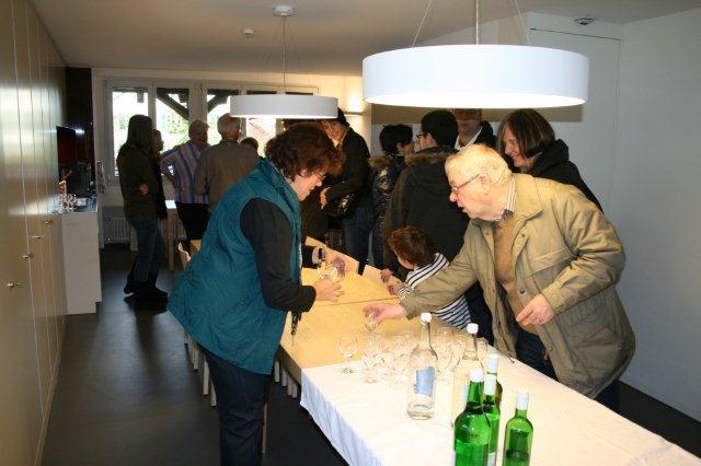 ... ein Apéro darf natürlich nicht fehlen ...