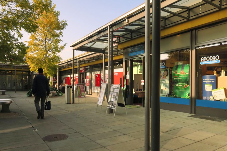 Das Ladenzentrum Meierwis steht mitten in der Gemeinde und ist auch zu Fuss relativ rasch erreichbar. 