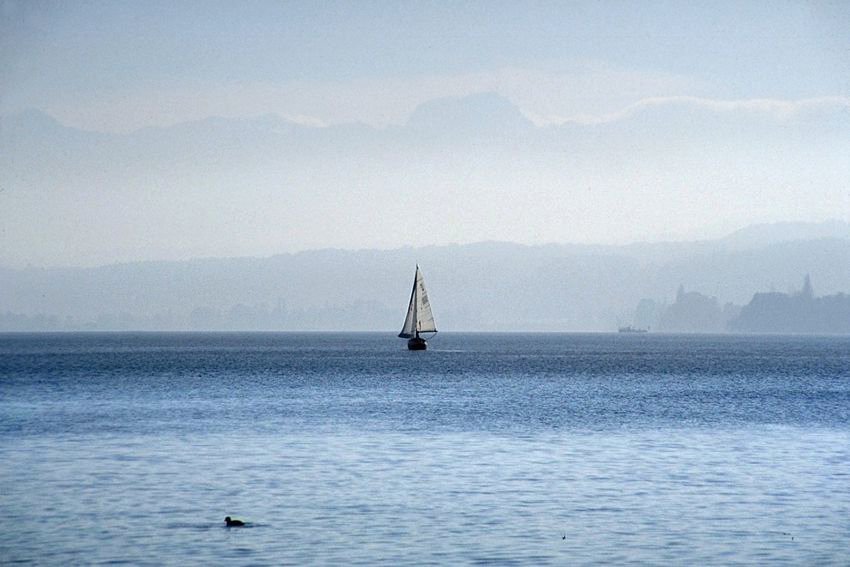 Der See hat Seglern einiges zu bieten. Nicht zugelassen sind Motorboote. Segelbojen können bei der Gemeinde gemietet werden. 