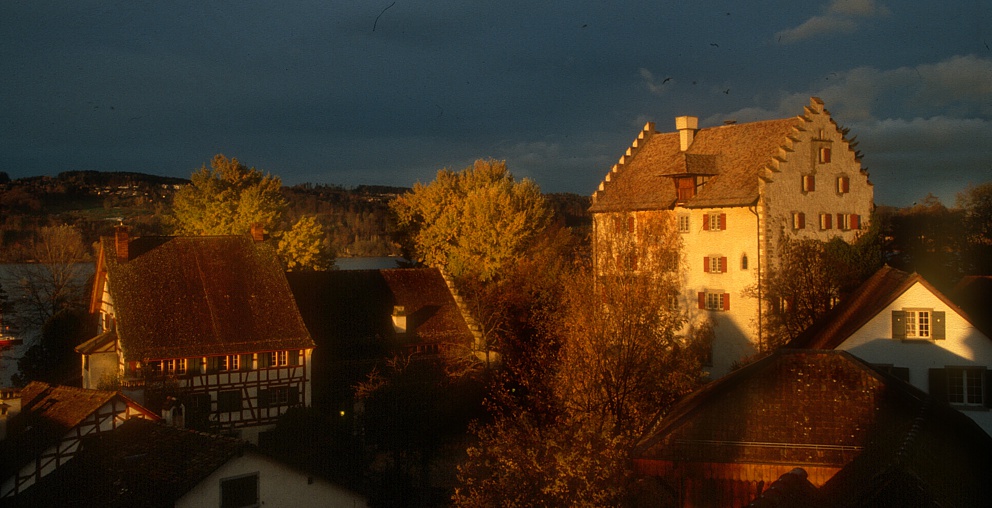 Der westliche Teil des Städtchens Greifensee.