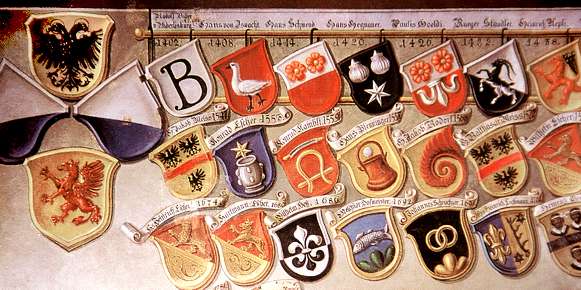 Verschiedene Wappen