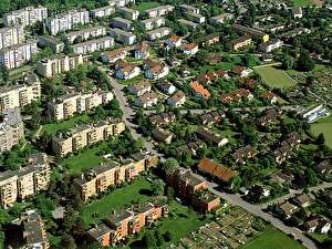 Aufnahme mit Ocht, Seilerwis, Müllerwis und Sandbühlstrasse vom Juni 2002.