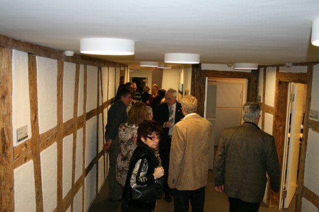 Zahlreiche Besucher anlässlich dem "Tag der offenen Tür" am 8. Januar 2011.