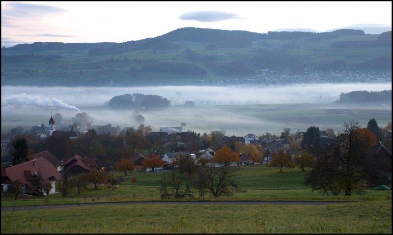 von Winikon mit Blick nach Triengen