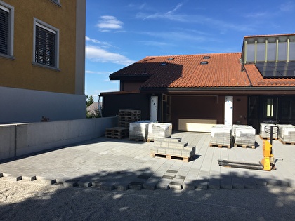 Bauarbeiten Schulhausplatz