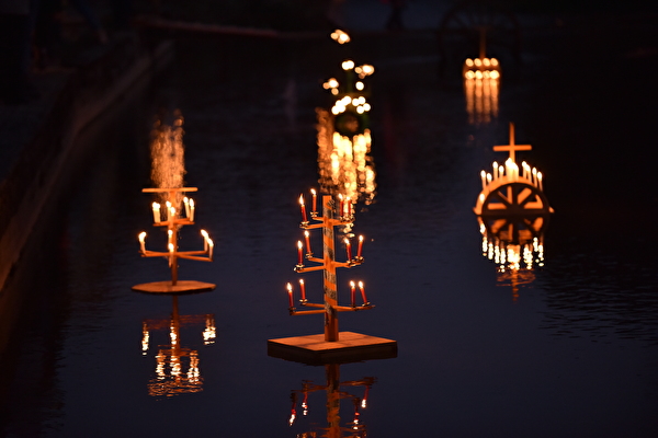 Bild der Lichterschwemme