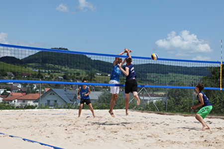 Beachvolleyballfeld