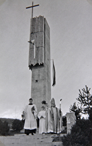 Einweihung Marienkirche durch Bischoff Hänggi
