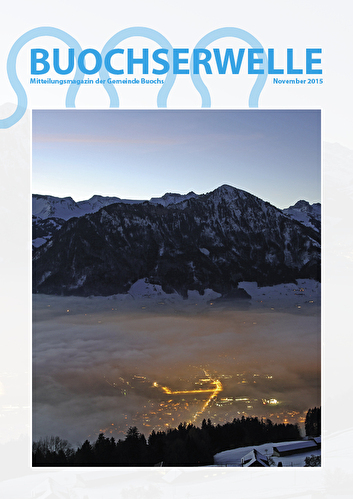 Titelblatt Buochser Welle Ausgabe 3 2015