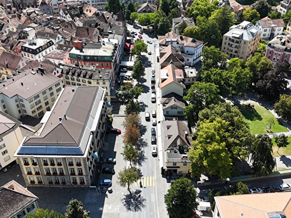 Grabenstrasse vor Baubeginn