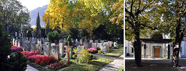 Der Daleu-Friedhof liegt ganz in der Nähe des Stadtzentrums.