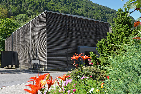 Die römischen Funde in den Schutzbauten des Architekten Peter Zumthor am Seilerbahnweg.